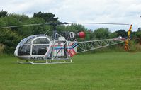 HA-PPC @ EGBR - Sa318B Alouette II - by Terry Fletcher