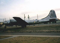 44-69729 - B-29 Superfortress. This was assigned to the 498th Bomb Group (the 875th Bomb Squadron) and completed thirty-seven bombing missions. Lowry airforce base. Now located at Seattle's Museum of Flight.