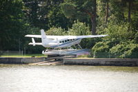 N991Y - Cessna Caravan parked at an unknown residency/embassy in Kulosaari, Helsinki, Finland - by Juhani