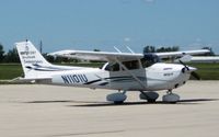 N1101U @ I74 - Sportys sweepstake 172 (my next plane, ha ha) at Urbana, OH - by Bob Simmermon