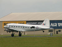G-AMPY @ EGVA - Douglas DC-3-C-47B/RIAT Fairford (carries KK116) - by Ian Woodcock