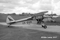 ZK-BSK @ NZNS - Cub 95, used for tailwheel training - by Peter Lewis