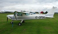 G-GFIA @ EGCB - Cessna 152 - by Terry Fletcher