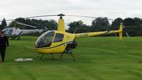 G-SLNW @ EGCB - Robinson R22Beta - by Terry Fletcher