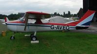 G-AVEO @ EGCB - Cessna F150G - by Terry Fletcher