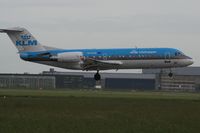 PH-KZR @ AMS - Taken on a gloomy evening @ Schipol - by Steve Staunton