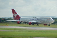 G-VTOP @ EGCC - Virgin Atlantic - Taxiing - by David Burrell