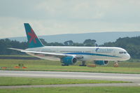 G-CPEP @ EGCC - First Choice - Taxiing - by David Burrell