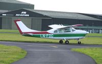 LN-FOC @ BOH - CESSNA 210H CENTURION VISITOR TO BOH - by Patrick Clements