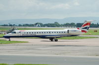 G-EMBY @ EGCC - British Airways - Taxiing - by David Burrell