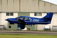 G-ERIC @ EGBP - Commander 112TC landing at Kemble. - by Henk van Capelle