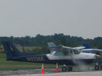 N9326E @ ETB - On the ramp at West Bend, WI - by Bob Simmermon