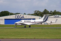 G-CEGP @ BOH - BEECH KINGAIR - by barry quince