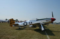 N1451D @ KOSH - North American P-51D - by Mark Pasqualino