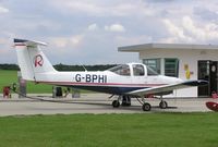 G-BPHI @ EGBK - PA-38 Tomahawk at Sywell aerodrome - by Simon Palmer