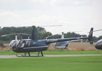 G-GIBB @ EGBK - R44 II at Sywell - by Simon Palmer