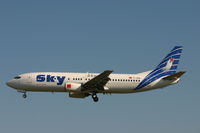 TC-SKB @ BRU - arrival of flight SHY151 on rwy 25L - by Daniel Vanderauwera