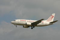 TS-IOI @ BRU - arrival of flight TU4890 from Djerba - by Daniel Vanderauwera