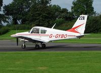 G-GYBO @ EGBW - early Sunday morning at Wellesborne Mountford - by Terry Fletcher