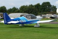 G-WAVA @ EGBW - early Sunday morning at Wellesborne Mountford - by Terry Fletcher