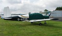 G-AYXS @ EGBW - early Sunday morning at Wellesborne Mountford