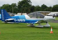 G-WAVN @ EGBW - early Sunday morning at Wellesborne Mountford - by Terry Fletcher