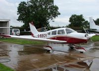 G-BSCY @ EGBW - early Sunday morning at Wellesborne Mountford