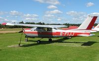 G-FIJJ @ EGBD - Cessna F177RG - by Terry Fletcher