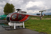 C-GIFZ @ CYPK - Prism Helicopters Hughes 369 - by Yakfreak - VAP