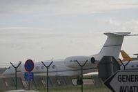 VP-BBX @ BRU - Taken from inside a coach at Brussels Airport - by Steve Staunton