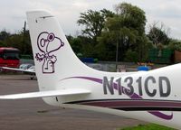N131CD @ EGTR - Cool Tail Livery - by Terry Fletcher