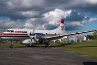 C-FHKF @ CYXX - Conair Convair 580 - by Yakfreak - VAP