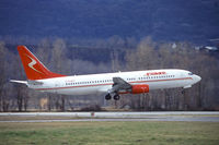 G-OJSW @ CMF - Sabre Airways
