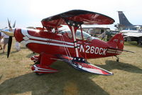 N260CK @ KOSH - Pitts S-2B - by Mark Pasqualino