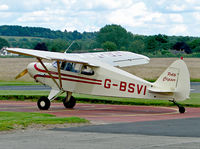 G-BSVI @ EGBO - Piper PA-16 Clipper - by Robert Beaver