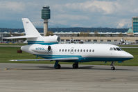 N176CL @ CYVR - Falcon 900 - by Yakfreak - VAP