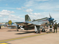 G-SIJJ @ EGVA - P-51D/Hangar 11 collection/RIAT Fairford - by Ian Woodcock