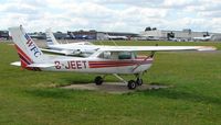 G-JEET @ EGMC - Cessna FA152 - by Terry Fletcher