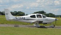 G-TAAA @ EGMC - Cirrus SR20 - by Terry Fletcher