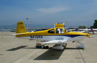 N410RV @ WVI - Very sharp looking 2003 Elliott-Kirby VANS RV-10 @ Watsonville, CA airshow - by Steve Nation