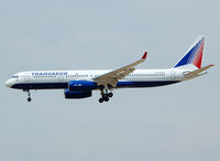 RA-64509 @ LEBL - First Tu-214 for Transaero. - by Jorge Molina