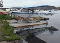 N9095D @ LHD - Moored at Lake Hood - by Timothy Aanerud