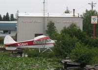 N28HY @ 9Z3 - Moored at Lilly Lake Seaplane Base.  Next to Kingfisher Aviation - by Timothy Aanerud