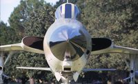 61-0176 @ MXF - An unusual view of an F-105 - by Glenn E. Chatfield