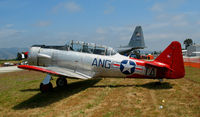 N1387N @ WVI - 1952 Canadian Car & Foundry CCF-HARVARD MK IV in ANG marks @ Watsonville, CA airshow - by Steve Nation