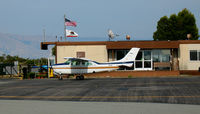 N5340Y @ PAO - Atkin Air 1980 Cessna T210N visiting @ Palo Alto, CA - by Steve Nation