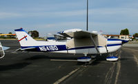 N64180 @ PAO - 1975 Cessna 172M with cover @ Palo Alto, CA - by Steve Nation