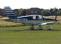 G-HELA @ EGLG - 2. G-HELA at Panshanger