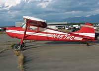 N4576C @ ANC - General Aviation Parking area at Anchorage International - by Timothy Aanerud