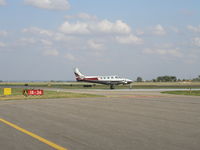 N340VC @ KFCM - Taking off Runway 18 IFR to Grand Marais (CKC). - by Mitch Sando